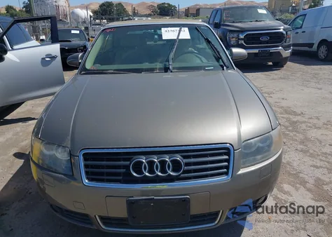 2004 Audi A4 1.8 Cabriolet из США, поврежденный, VIN WAUAC48HX4K012399